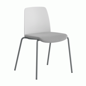 Choice WhitePlastic SilvergrayLegs LightgraySeat